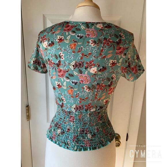 Moa Moa NWOT Floral Top - Picture 3 of 6